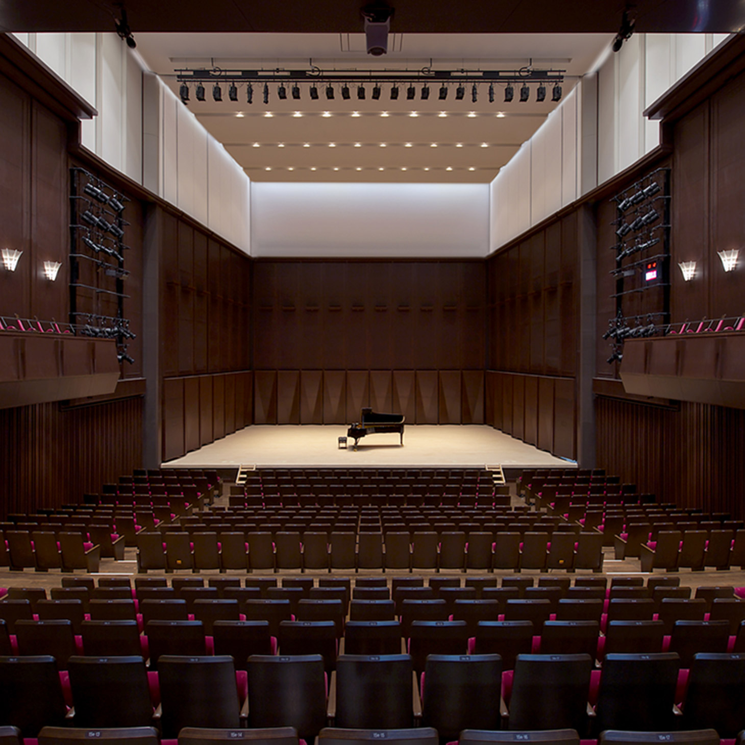 Owada concert hall — view toward the stage